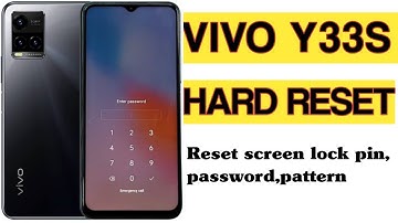 vivo Y33s hard reset / hard reset vivo y33s / hard reset