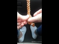 How to make a "mystery braid" bracelet