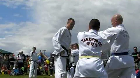 Mr Whitlock Breaking demo at Bradley Stoke festival