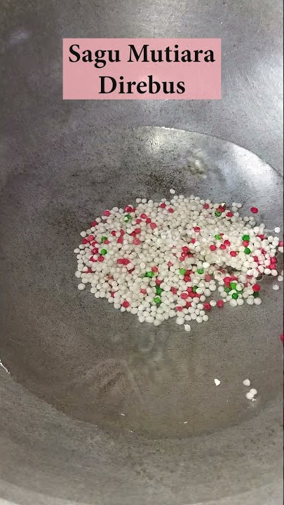 Masak Kolak Pisang Sagu Mutiara 😍🤤