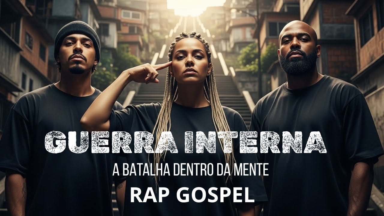 “GUERRA INTERNA – Quando a Alma Grita por Socorro  Rap Gospel Motivacional 2025”