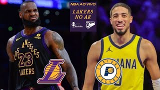 É UMA CILADA, KING! LOS ANGELES LAKERS X INDIANA PACERS | NBA AO VIVO