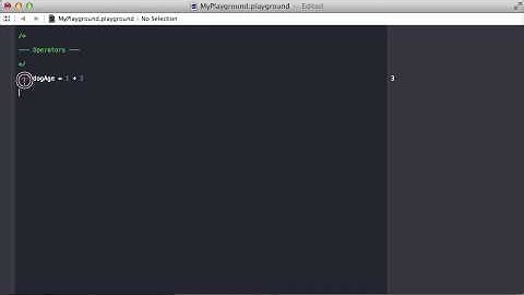 17. Intro Basic Operators | Swift Course on Udemy