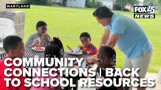 Community Connections | Connecting families with resources for back-to-school