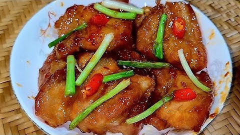 Thịt khìa nước dừa ,cách ướp thịt mềm ngon màu sắc đẹp