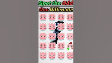 Memory Test 🤯  || Find The Odd Emoji Out || Emoji Puzzle Quiz  || part 20 ||  #quiztime #shorts