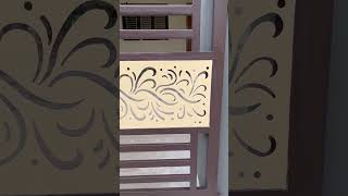 Simple gate design #budjethome #cncflowerdesign #shortsvideo