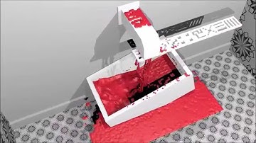 Testing Fluid Physics, 3D Blender Render, 3D Animation