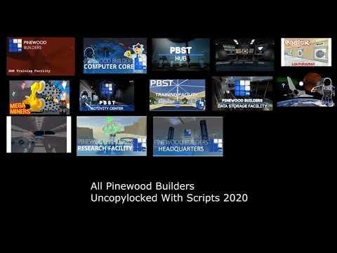 All Pinewood Builders Uncopylocked With Scripts 2020 Youtube - pinewood computer core uncopylocked roblox