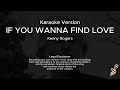 Kenny Rogers - If You Wanna Find Love (Karaoke Version)