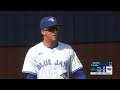 Myles Straw CRASHES into the wall to ROB a home run!