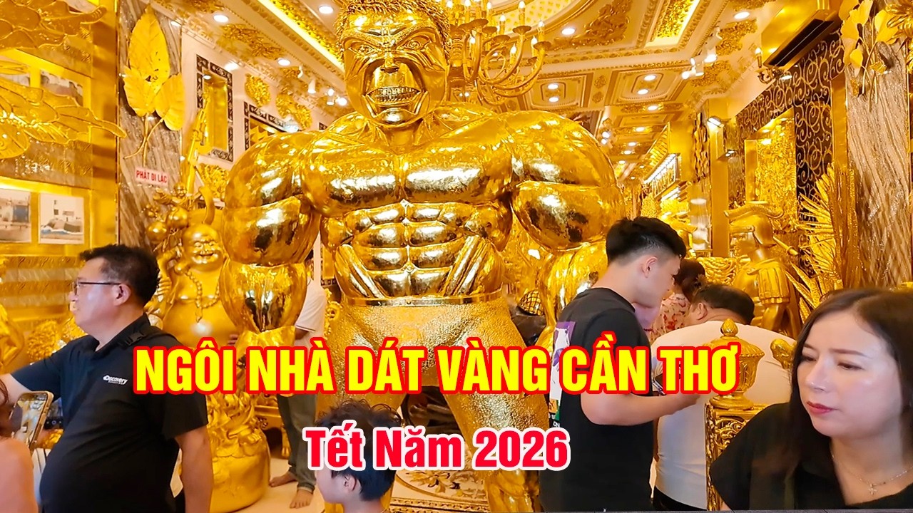 KHÁM PHÁ NGÔI NHÀ DÁNG VÀNG VÀ VƯỜN CỔ TÍCH CẦN THƠ TẾT 2026