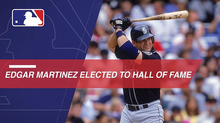 Watch Edgar Martinez's career highlights after ele...