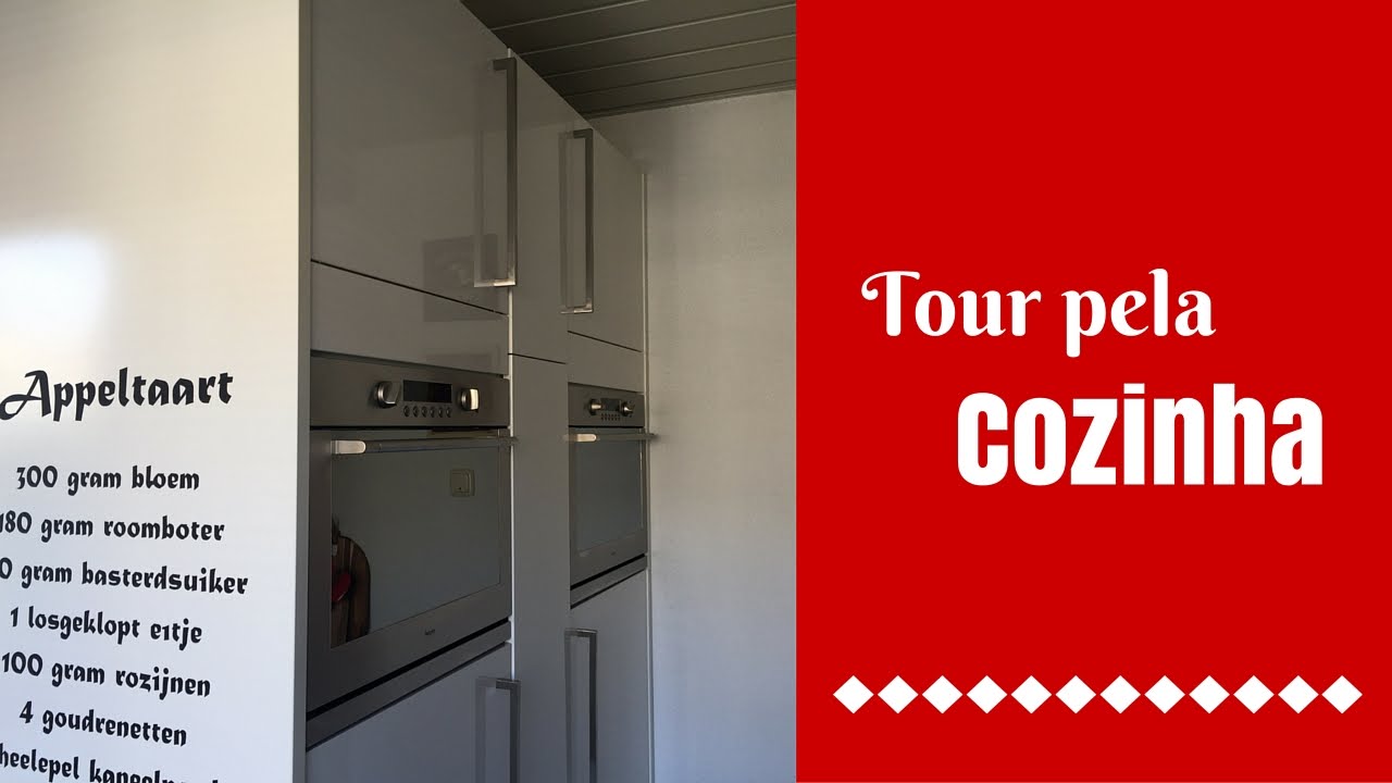 Tour pela minha cozinha e como eu organizo update - Cristina Versluis