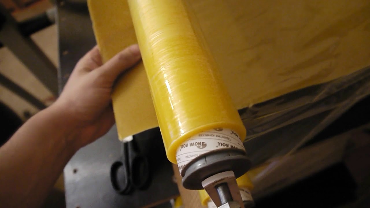 Откатка вощины на ручных вальцах. 100 кг вощины в домашних условиях. Част 2