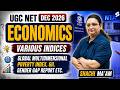 UGC NET Economics Preparation | Various Indices UGC NET | UGC NET Economics Classes By Shachi Mam