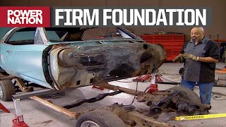 Blasting, Straightening, Plugging, and Boxing our Pontiac LeMans Frame  MuscleCar S2, E12