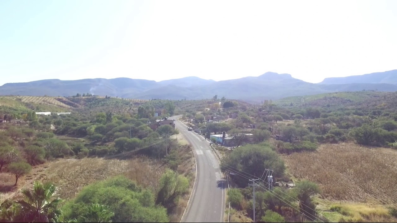 Hacia el Tepetate de Abajo Calvillo por Dron de APTV