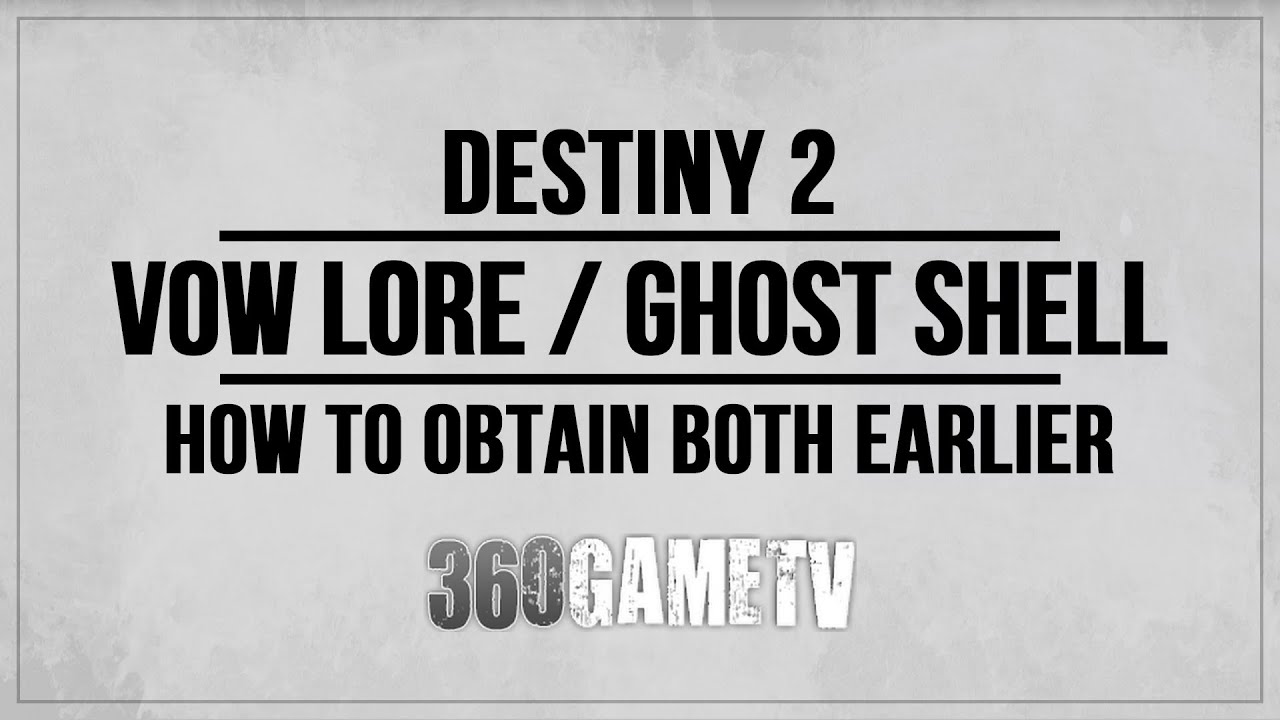 All Lore + Raid Ghost Shell Farm Guide - Vow of the Disciple Lore Book ...