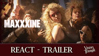 Maxxxine | React Trailer do Filme #24 | Vinho e Terror