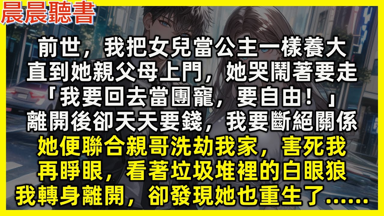 【重生爽文】再睜眼，看著垃圾堆裡的白眼狼，我轉身離開，卻發現她也重生了……前世，我把她當公主養大，直到她親父母上門，她鬧著要走「我要回去當團寵」卻天天要錢，我要斷絕關係，她便聯合親哥洗劫我家害死我