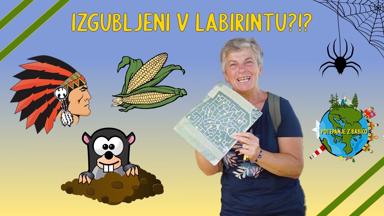 Koruzni labirint Krtina | Potepanje z Babico