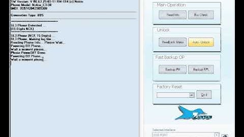 Read C3-00 sl3 log for BF