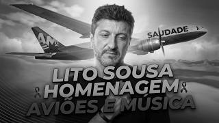 ULTIMO ADEUS A LITO SOUSA - HOMENAGEM AVIÕES E MÚSICA (Terra Sertaneja)