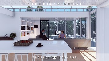 Lumion 6 Rendering Tutorials #25 -  Container House(INTERIOR)