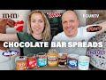 Chocolate Bar Spreads Taste Test & Review / Mars, Snickers, Bounty & More