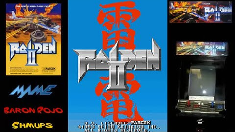 Raiden 2 - Arcade - 1 Loop Clear  - 1CC - (No Autofire)