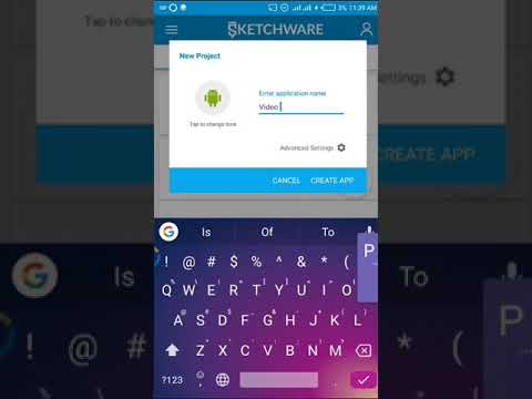 How to Play Video In video Activity. using Intent Filter dialog in sketchware