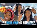 MELT THAT LACE | 13*6 WATER WAVE WIG ft AliExpress EVA HAIR REVIEW | JM