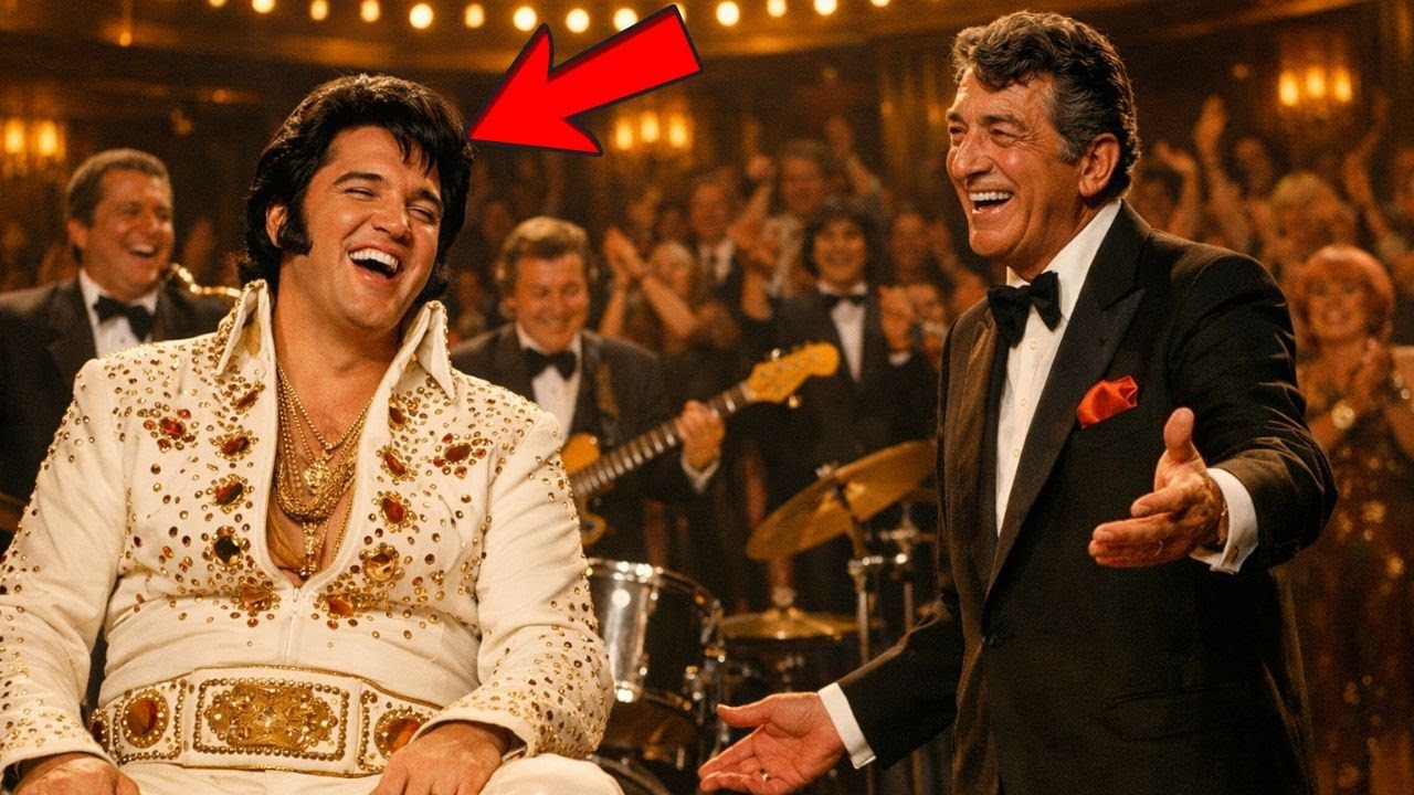 Elvis Presley Was In The Audience When Dean Martin Said This—What Elvis Did Shocked Everyone