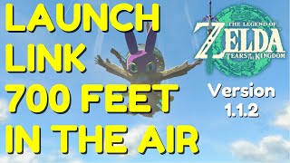 LAUNCH Link 7 HUNDRED Feet In The Air | Tears of the Kingdom