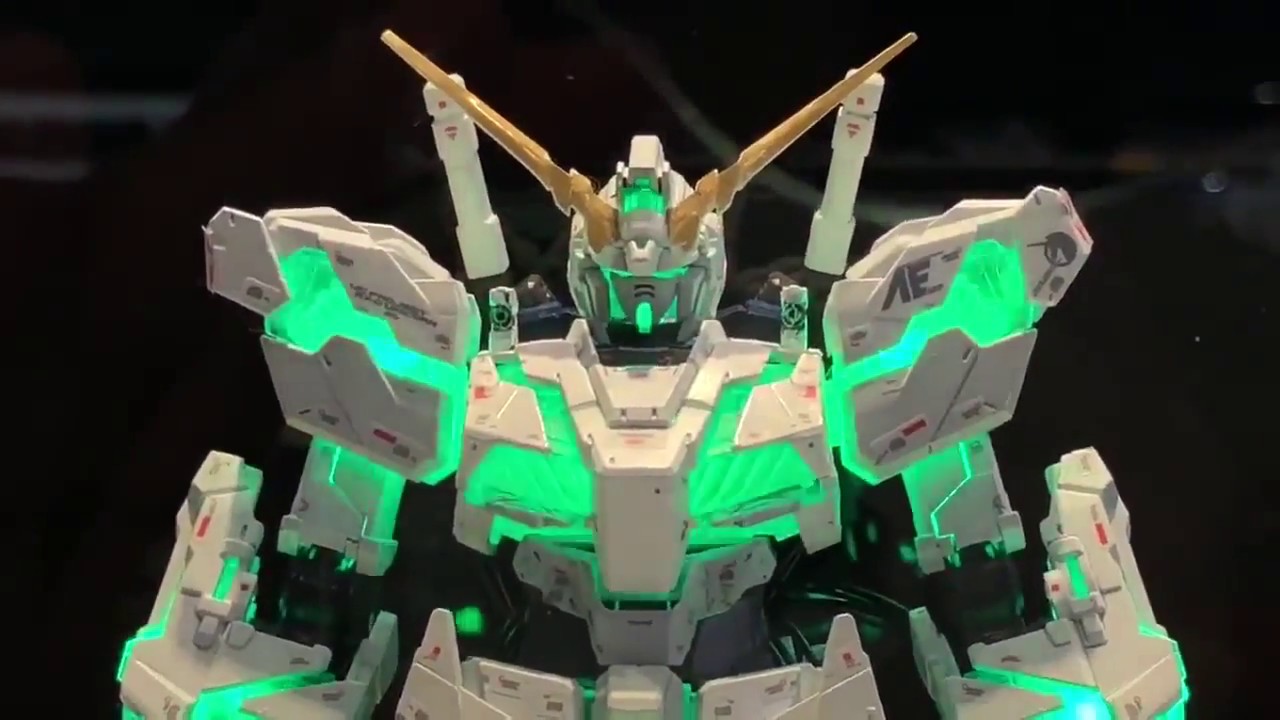 Rg 1 144 Rx 0 Unicorn Gundam Luminescence Ver Youtube