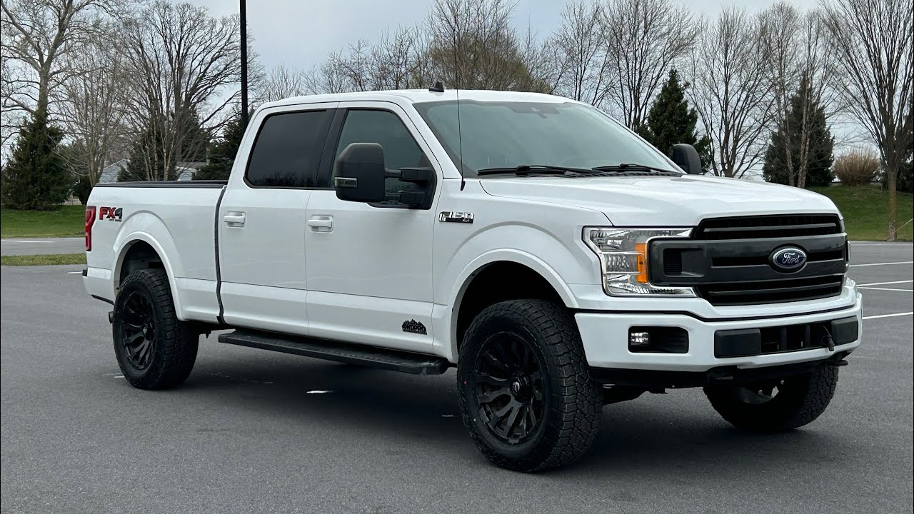 2019 Ford F-150 XLT FX4 3.5 Ecoboost 4WDPRO leveled with Fuel wheels