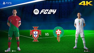 FIFA 24 - Portugal vs Morocco - International Friendly Match | PS5™ [4K60]