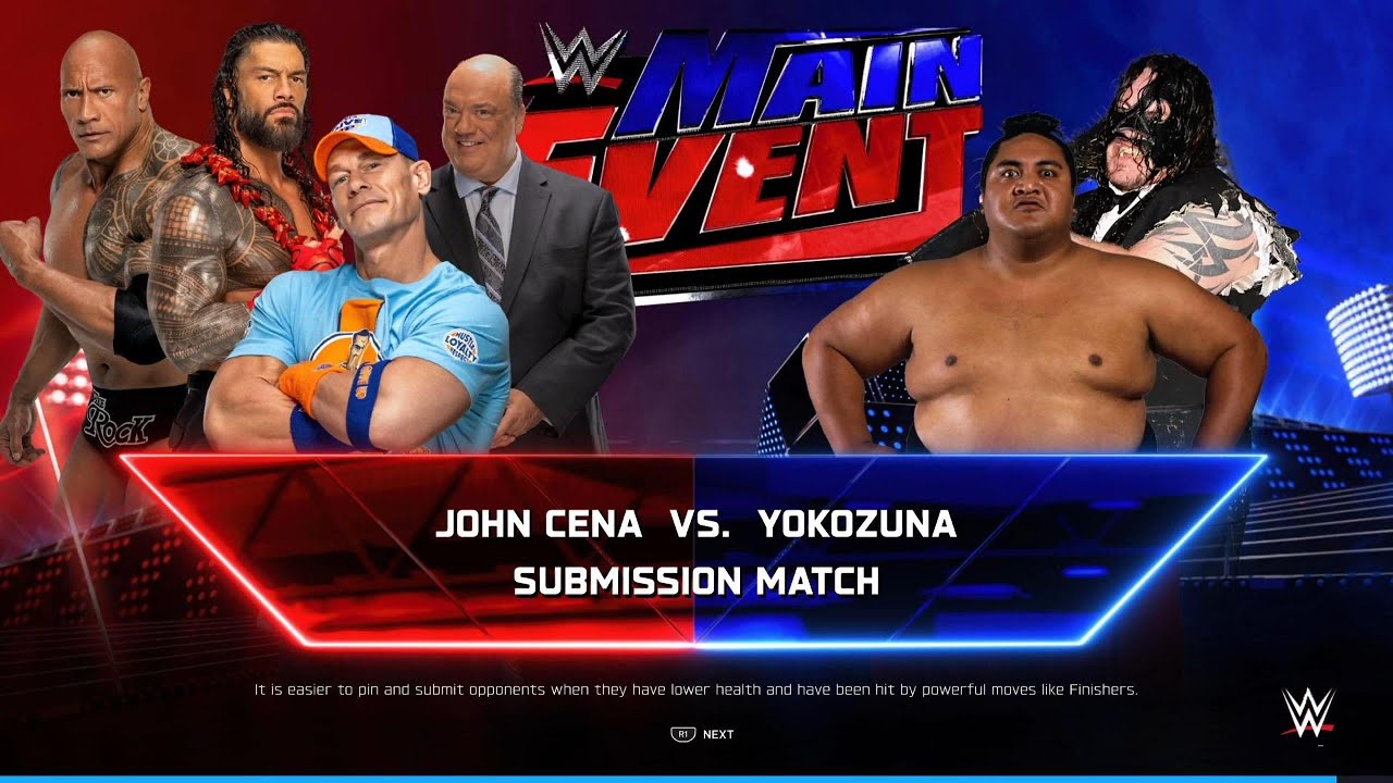 WWE 396 FULL Yokozuna vs John Cena – Dream WWE Match | Power vs Strength | Full Match Highlights