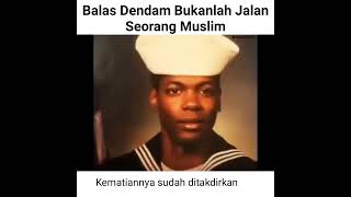 Balas dendam bukanlah jalan seorang Muslim yang baik