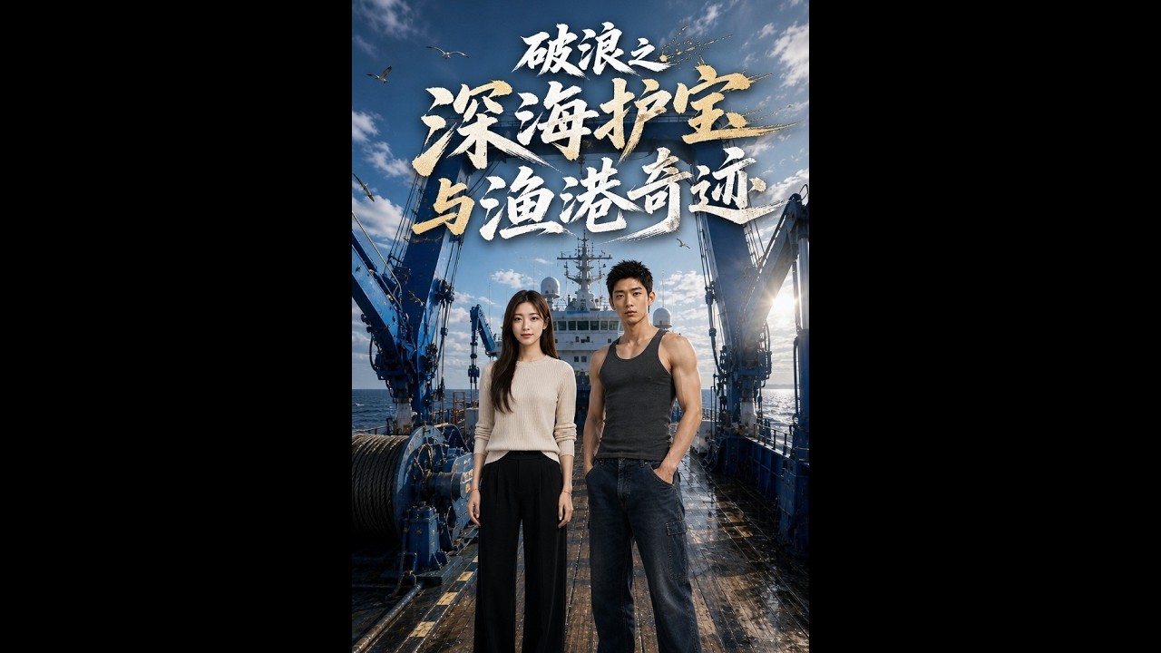 【一口气看完】《破浪之深海护宝与渔港奇迹》#短剧 #AI短剧 #逆袭 #drama #爽剧 #鲨鱼先生