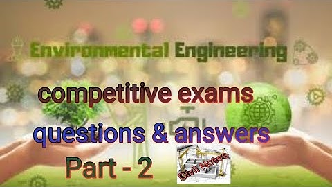 Quick Revision | Environmental Engineering | Part - 2