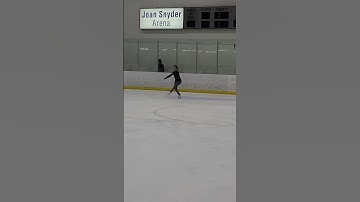 new! double flip + Double loop + double axel sequence! #jumps #figureskating #training #shorts