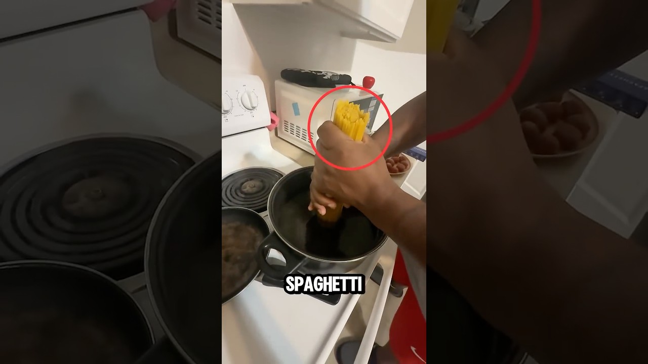This Guy Tried a "Genius Pasta Trick" #shorts #funny
