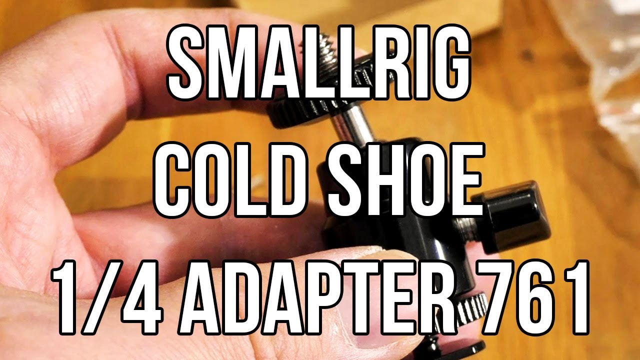 SmallRig Cold Shoe to 1/4â€³ Threaded Adapter 761 | MitÃ¤ paketissa on?