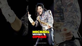 MJ Starts Singing… But Oprah Keeps Talking… Awkward Moment 😬 #shorts