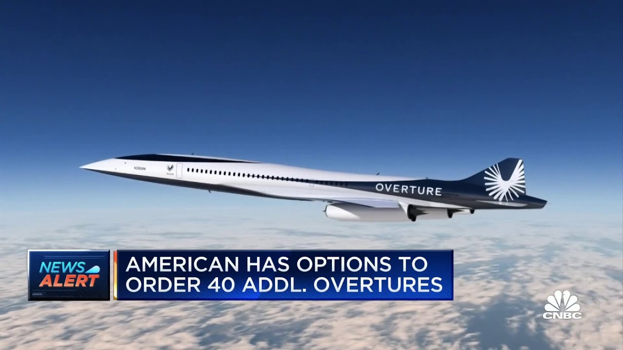 American Airlines to buy 20 jets from Boom Supersonic