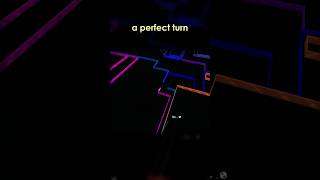 a perfect turn ➡️ #gaming #tron #armagetron #competitivegaming #retrocycles