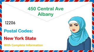 zip Code Contact No and Address Albany 450 Central Ave Zip Codes of NY State US 42.67415, -73.78196