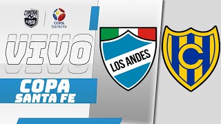 LOS ANDES VS CENTENARIO DE SAN JOSE DE LA ESQUINA COPA SANTA FE